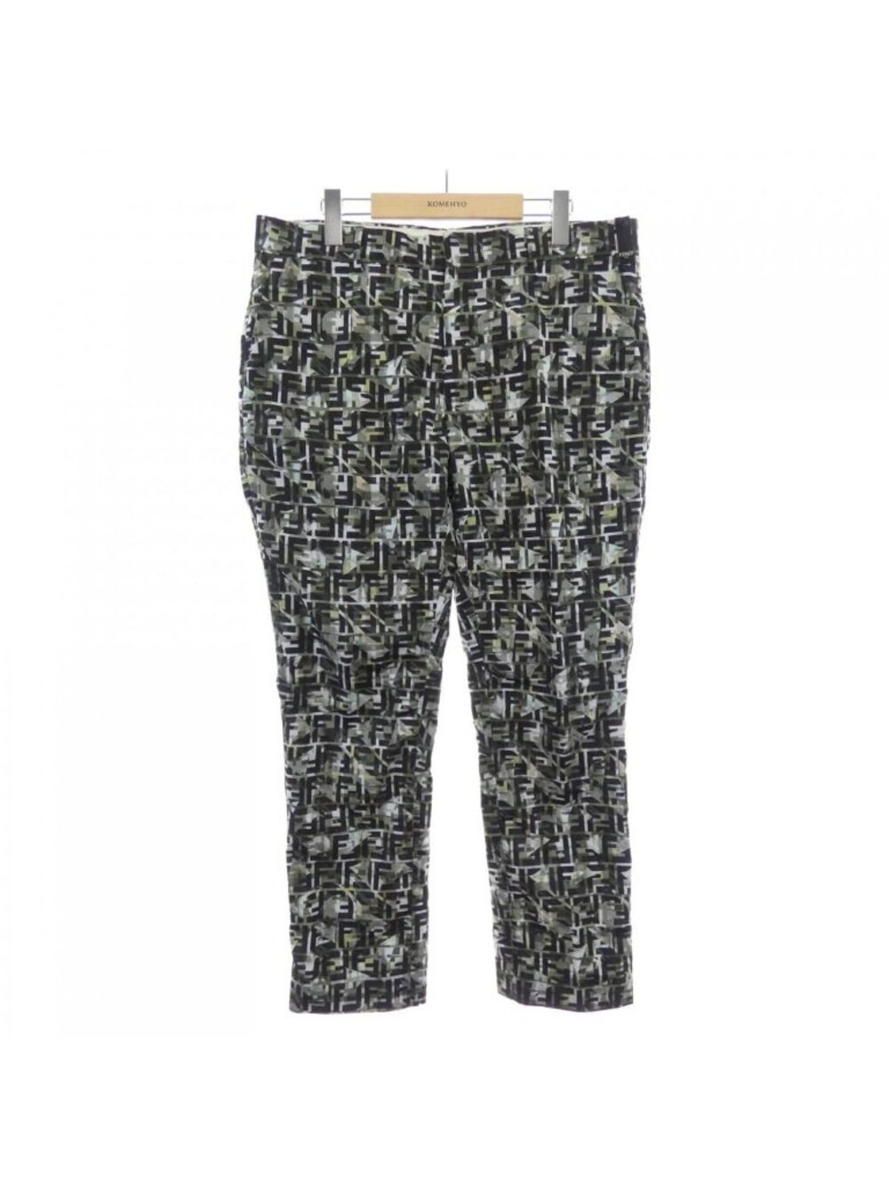 Fendi Abbw Pants Black